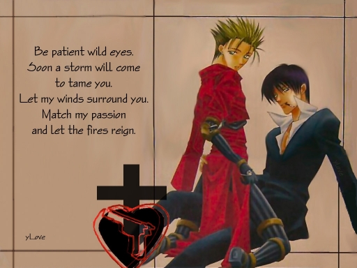 Wolfwood Vash Wild Eyes Yaoi