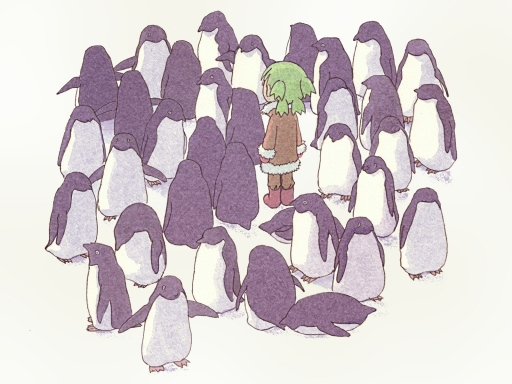 Yotsuba and Penguins